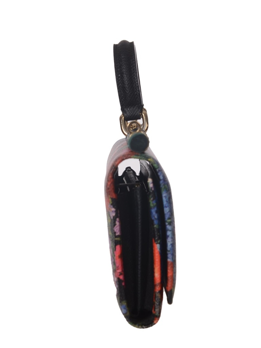 ♥️Dolce & Gabbana Small Floral Print Top-Handle Multicolor Women’s Bag♥️ - Picture 2 of 16